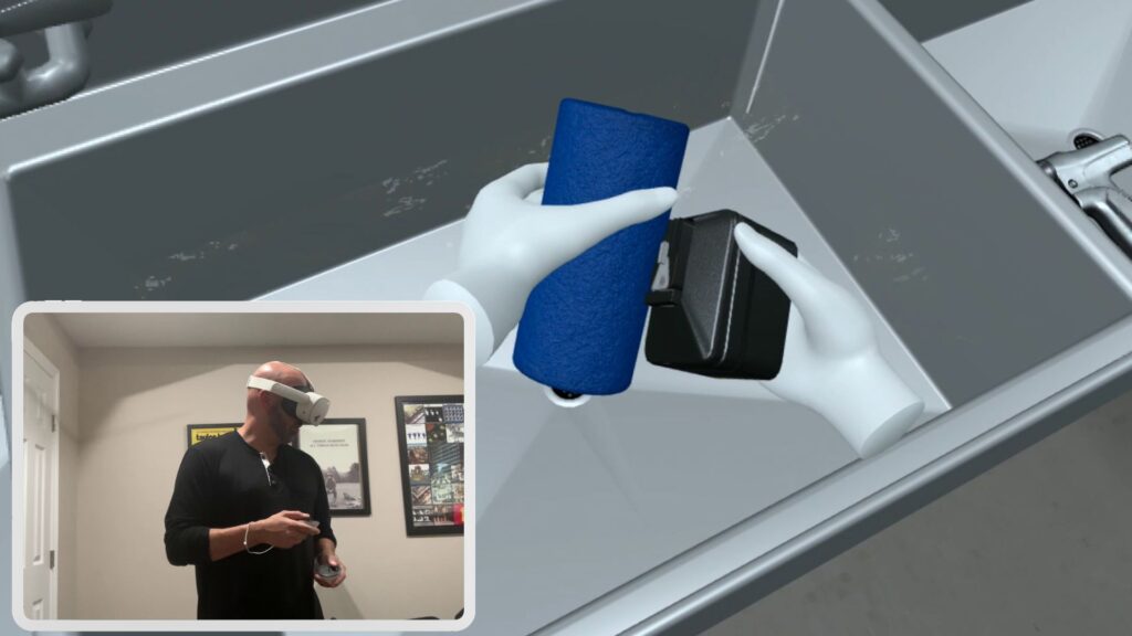 Image showing how VR trains students faster with hands-on job skill simulations