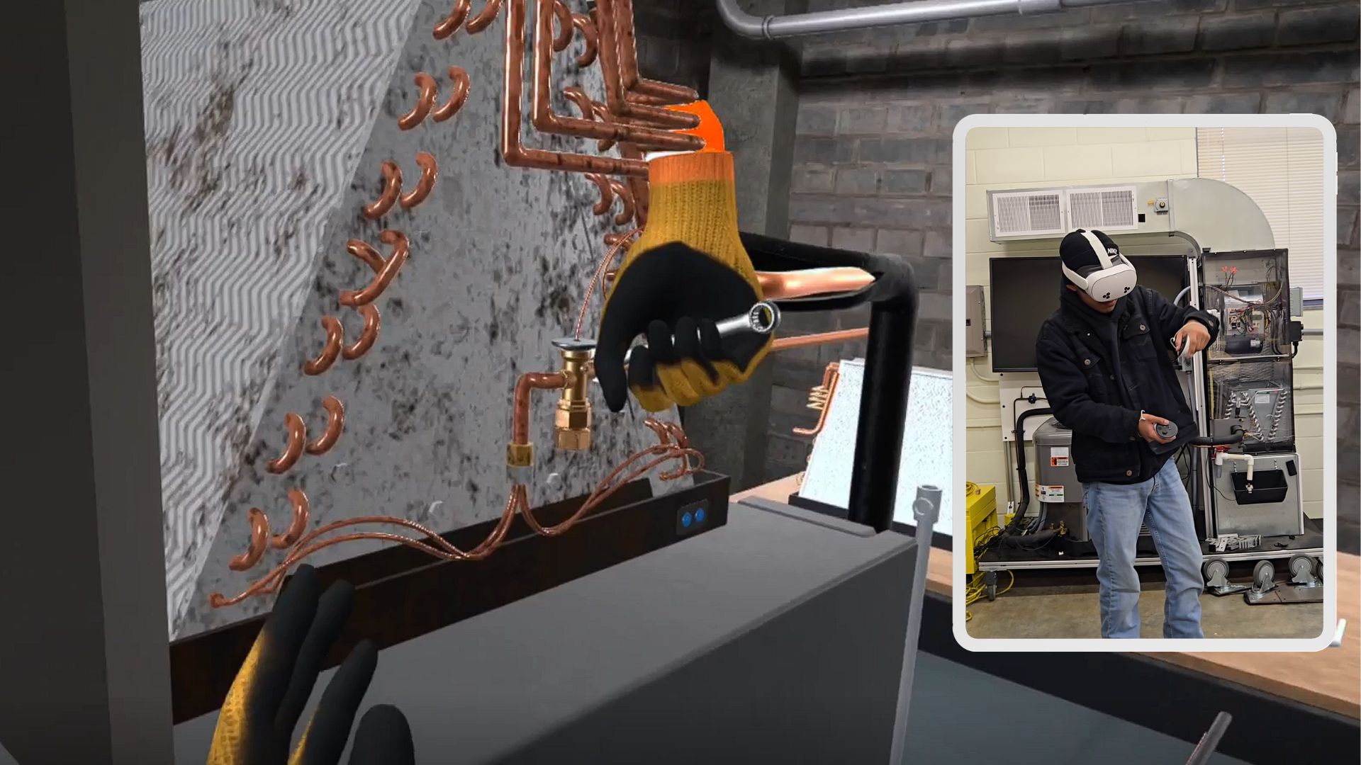 Image showing how ImmerseLearn transforms employment with VR workforce training