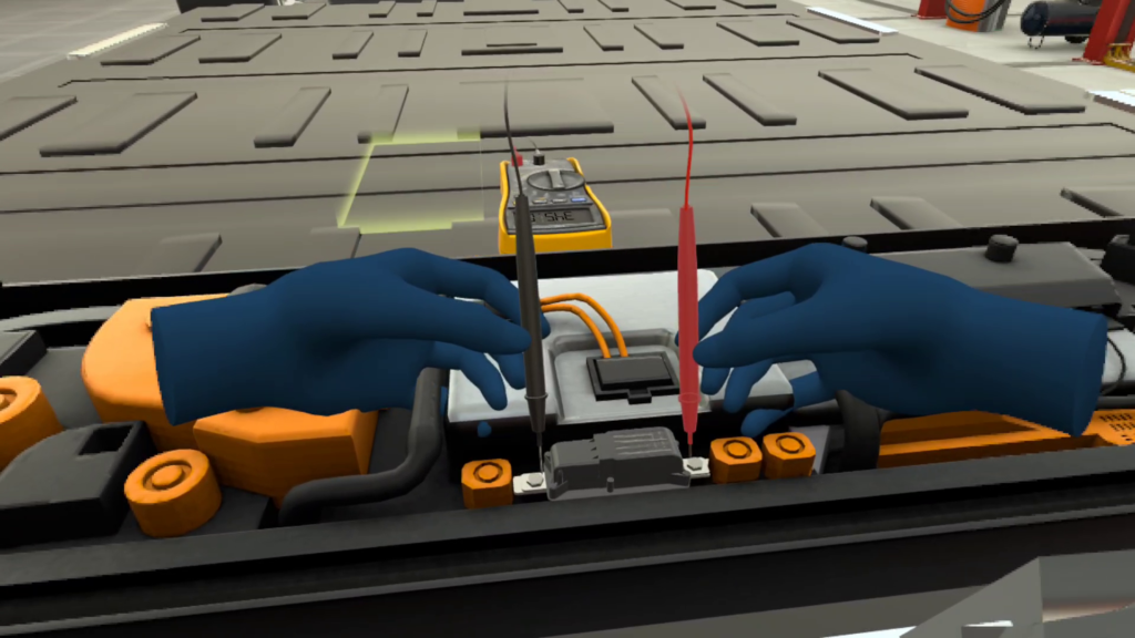 	Hands-on EV technician training using immersive VR at Immerse Learn