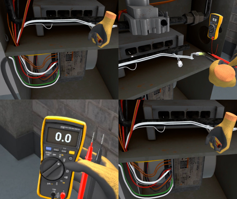 HVAC technician diagnosing and replacing furnace ignitors safely