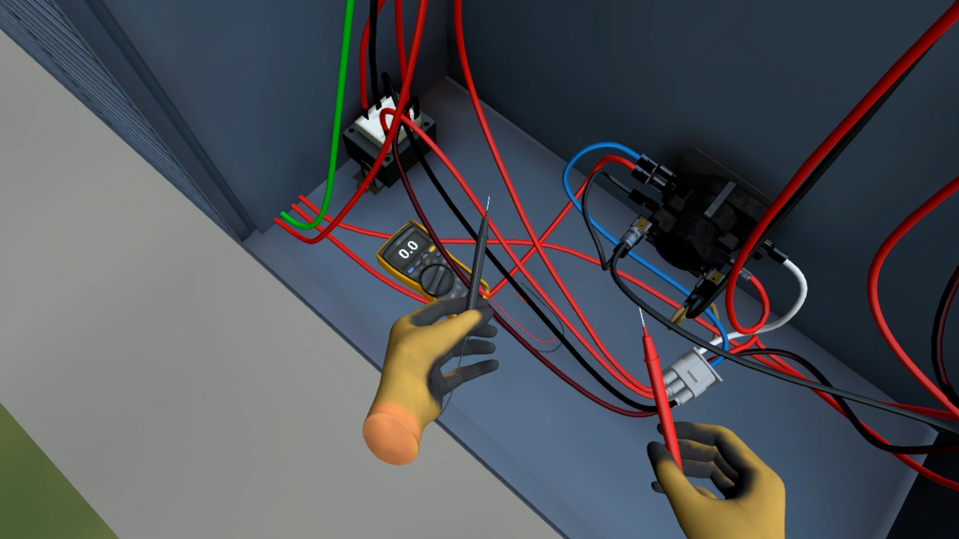 HVAC troubleshooting of faulty heating sequencer in air handler unit