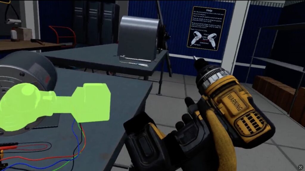 Image showing VR-based immersive learning in medical training and employee training scenarios