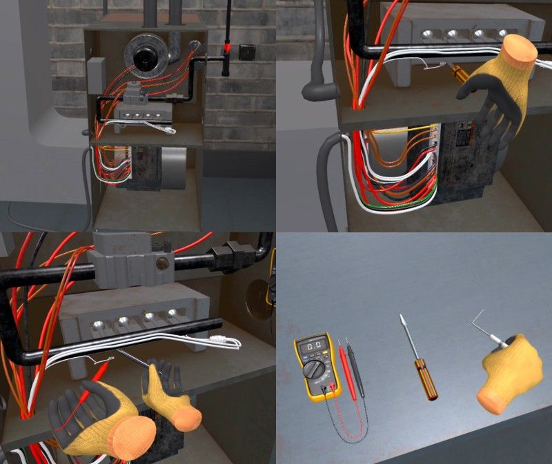 HVAC technician diagnosing flame sensor in a gas furnace for safe operation