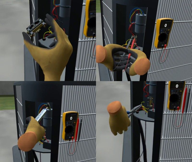 HVAC contactor diagnosis using a multimeter to test electrical continuity