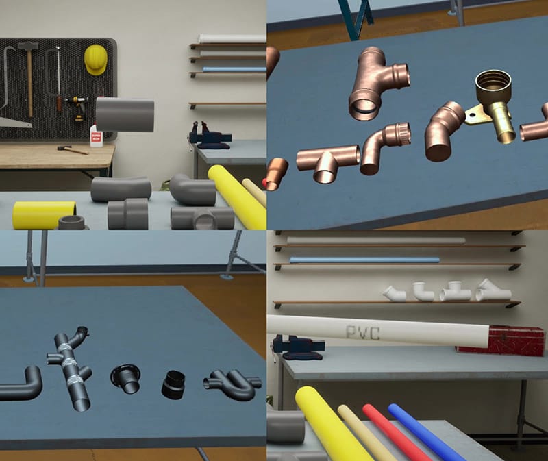 Plumbing pipe materials course with plastic copper cast iron and steel systems