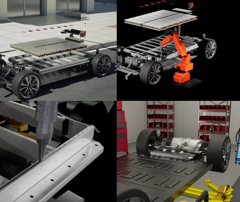 Battery pack assembly training covering EV manufacturing processes and safety