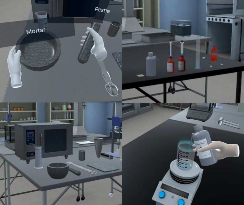 Compounding regulations and practice training for pharmacy technician