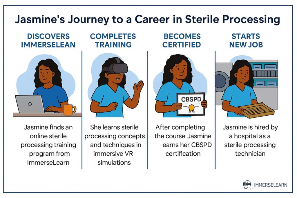 Sterile processing technician journey from training to CBSPD certification