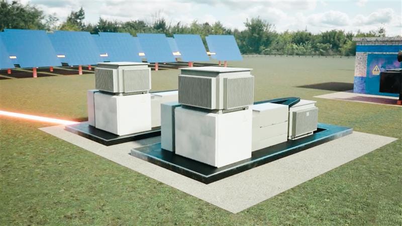 Learner designing residential solar energy system using interactive virtual simulation tools