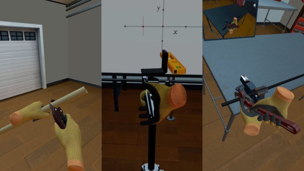 Online VR training improving safety flexibility and hands-on learning
