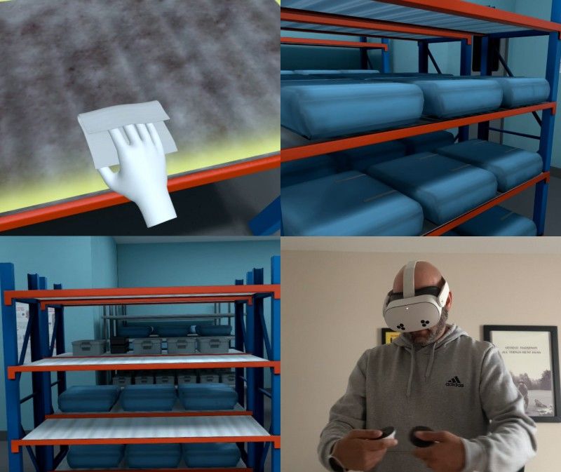 Sterile processing technician learning sterile item transport