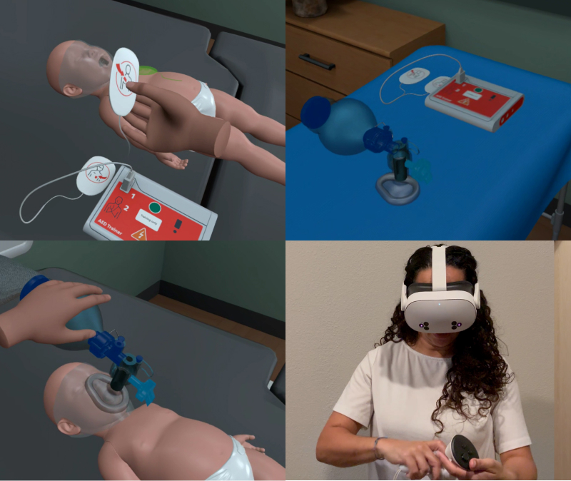 Medical assistant performing a Guaiac fecal occult blood test during clinical training